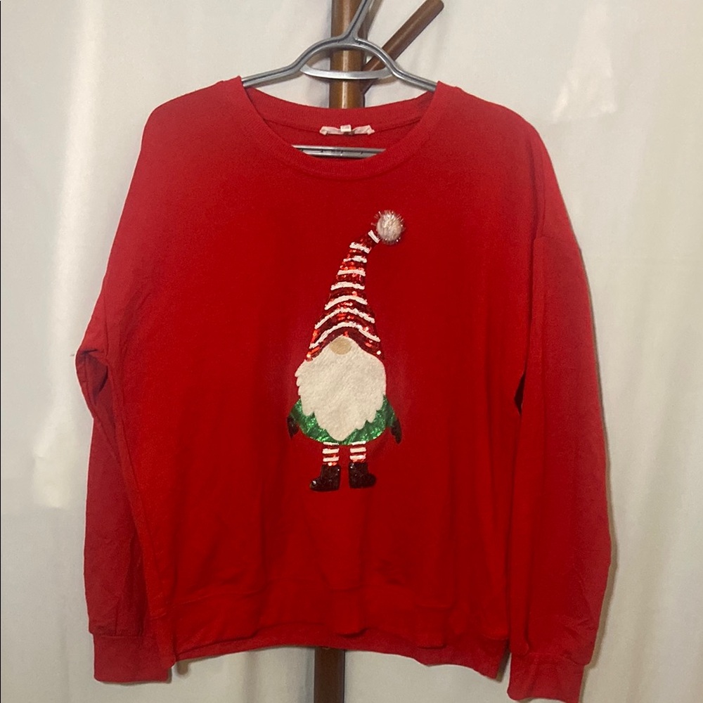 Workshop republic clothing Red Gnome Sweater